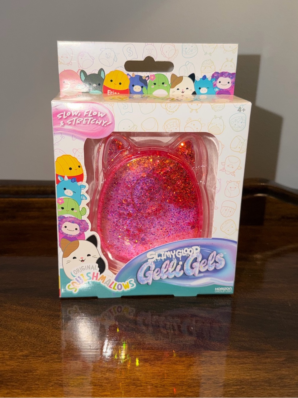 Original Squishmellows - Gelli Gels - slimy good - by jazwares - color pink